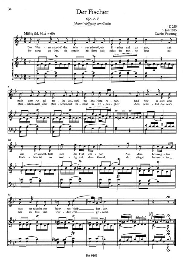 Lieder, Volume 1